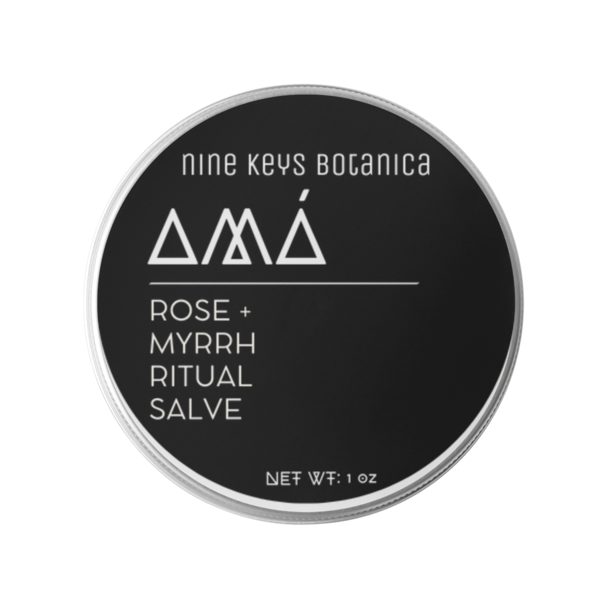 AMA Rose + Myrrh Ritual Salve – Nine Keys Botanica