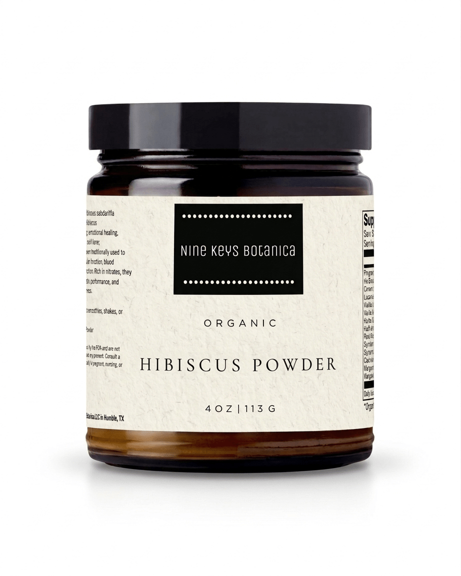 Organic Hibiscus Flowers Powder