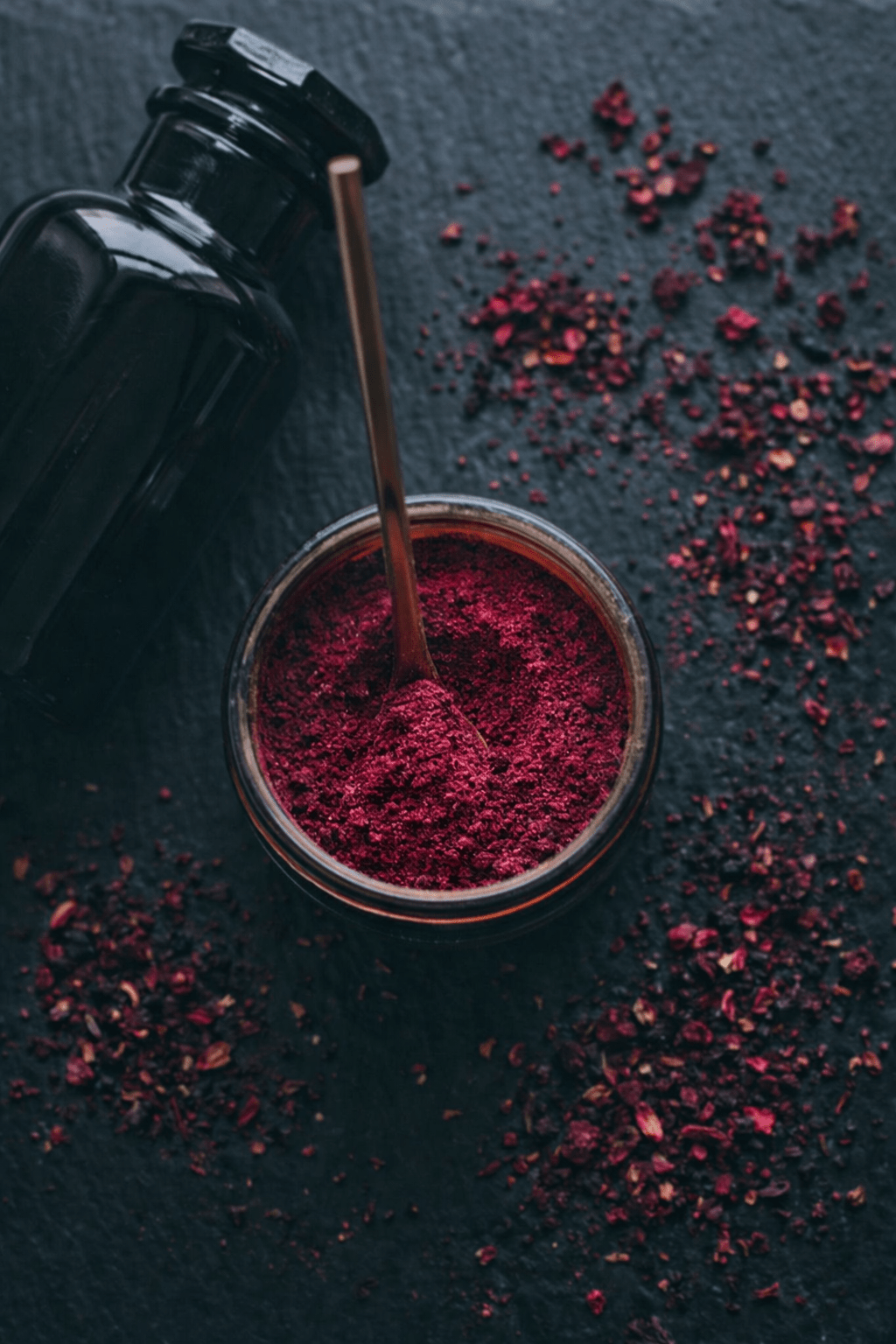 Organic Hibiscus Flowers Powder