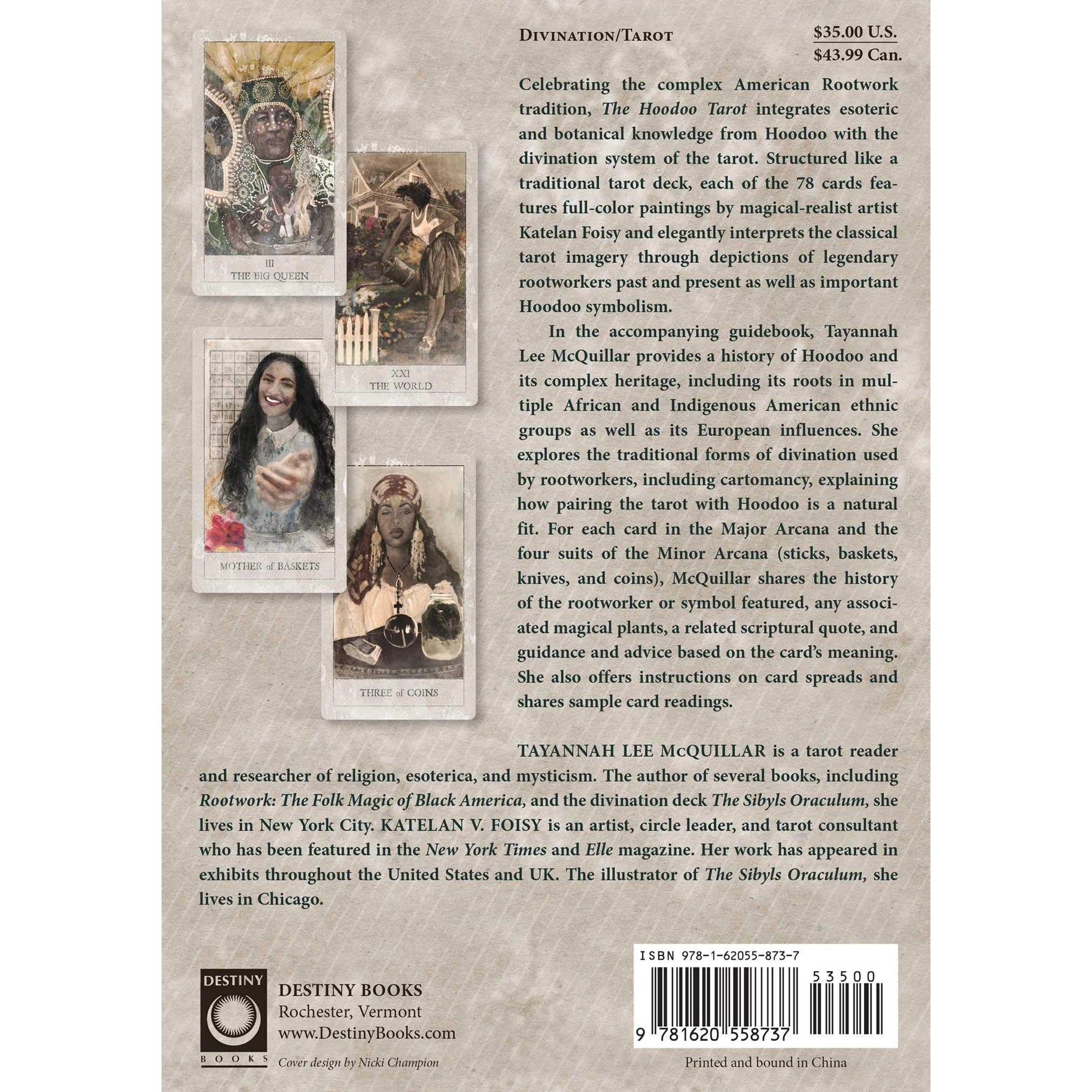 Hoodoo Tarot: 78-Card Deck and Book for Rootworkers