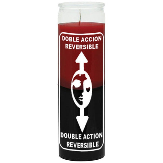 Reversible Seven Day Red/Black Candle