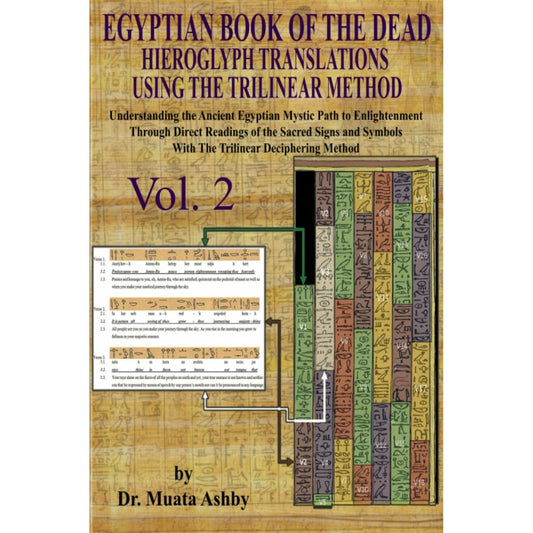 EGYPTIAN BOOK OF THE DEAD HIEROGLYPH TRANSLATIONS USING THE TRILINEAR METHOD Volume 2