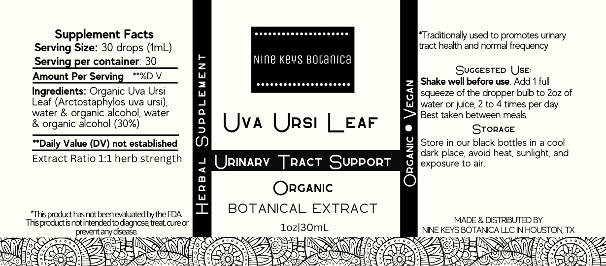 Organic Uva Ursi Leaf Extract