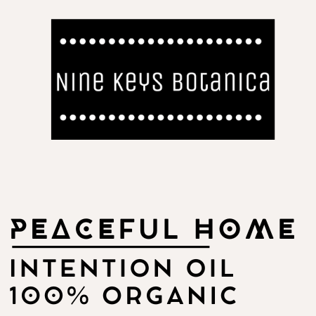 Peaceful Home Oil- Organic, Nine Keys Botanica