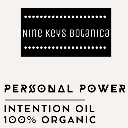 Personal Power Oil- Organic, Nine Keys Botanica