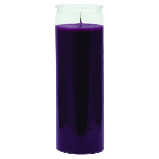 Purple 7 Day Candle