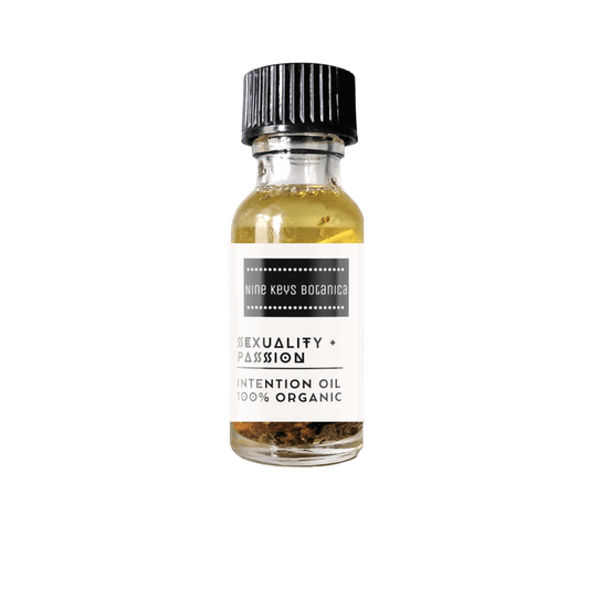 Sexuality & Passion Oil- Organic, Nine Keys Botanica