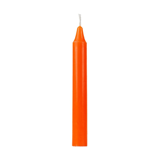 Orange Chime Candle, 4"