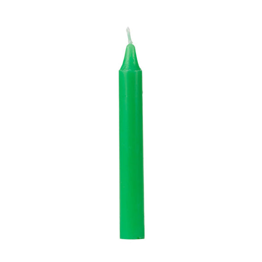 Light Green Chime Candle, 4"