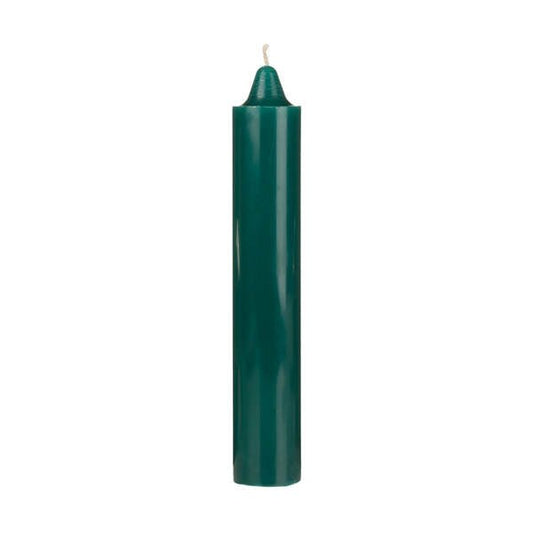 Green Jumbo Candle, 9''