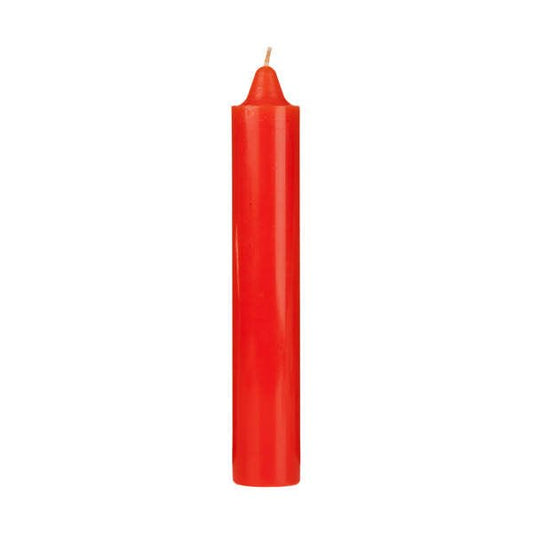 Orange Jumbo Candle, 9''