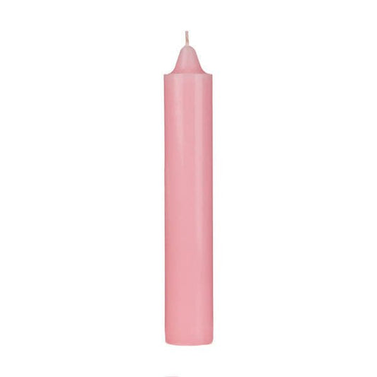 Pink Jumbo Candle, 9''